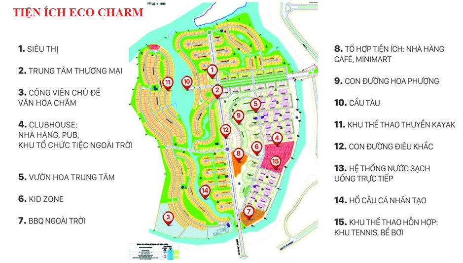 Tiện ích dự án Eco Charm Đà Nẵng